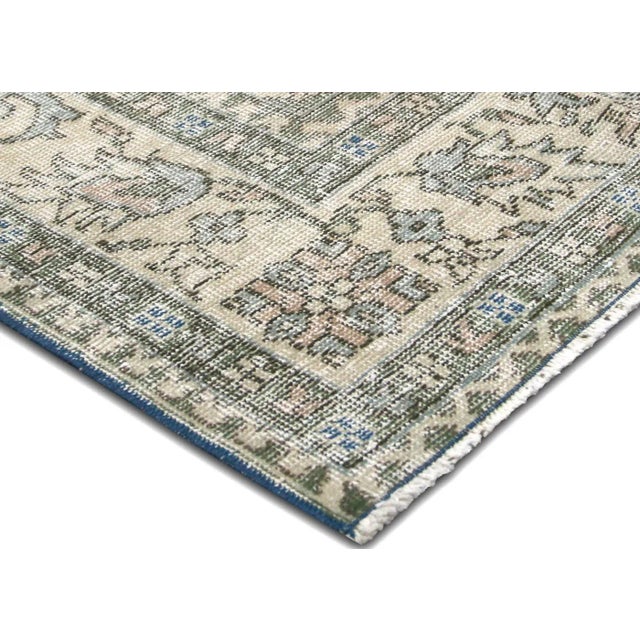 Traditional 1960s Turkish Oushak Rug For Sale - Image 3 of 7