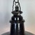 Industrial German Black Enamel Pendant Lamp with Glass Cover, 1930s For Sale - Image 12 of 14