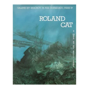 1985 Roland Cat Isy Brachot Gallery Poster