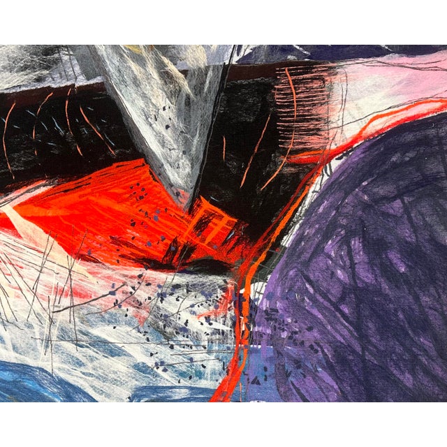 “Torso in Tension” Soft Painting Tapestry by Calman Shemi For Sale In Indianapolis - Image 6 of 9