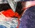 “Torso in Tension” Soft Painting Tapestry by Calman Shemi For Sale In Indianapolis - Image 6 of 9