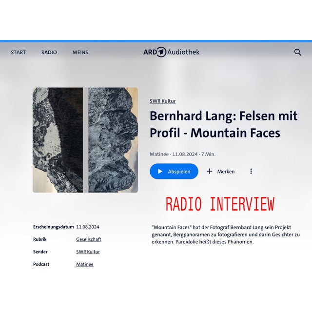 "Sleeping Witch 1" Contemporary Limited Edition Mountain Landscape Photograph by Bernhard Lang For Sale - Image 10 of 10