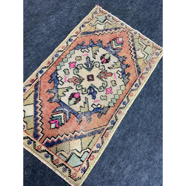 Early 21st Century Turkish Yastik Rug 1'10" x 3'1" For Sale - Image 5 of 5