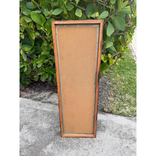 Mid 20th Century Mexican Modernist Architectural Cityscape Signed by Mario López Cano For Sale - Image 9 of 12