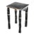 "Puledri" Bar Stool With Stainless Steel, Bronze and Tailor Made Leather For Sale