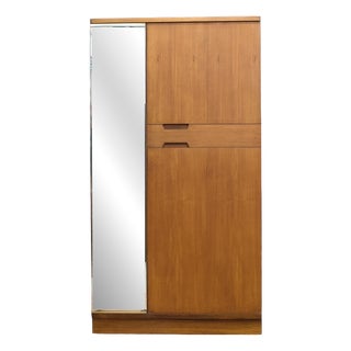 Mid-Century Modern Teak Wardrobe from Uniflex, 1960s For Sale