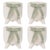 Kenneth Ludwig Chicago Decorative Bow Scultped Container (Set of 4) For Sale - Image 4 of 4