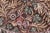 Shabby Chic Shabby Chic 1990's Pak-Persian Brown/Green Wool Round Rug- 7'11'' X 8'0'' For Sale - Image 3 of 9