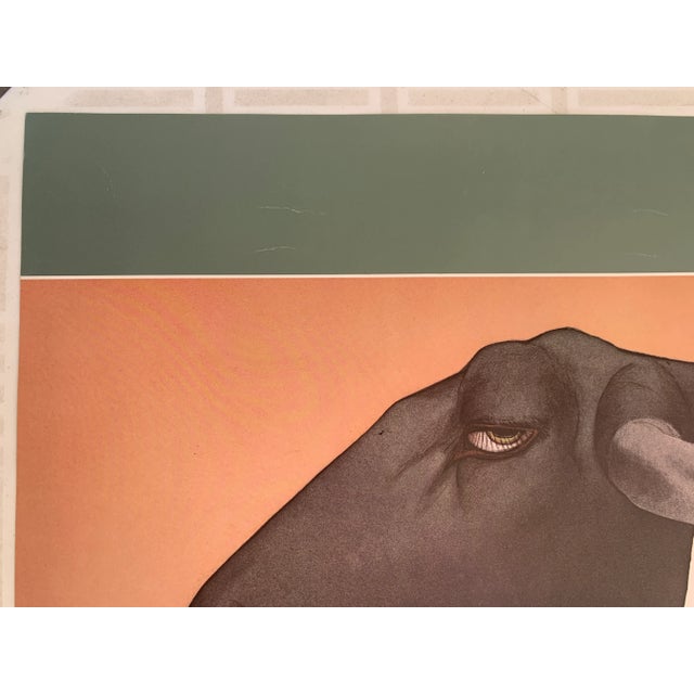 1982 Beth Van Hoesen John Berggruen Gallery Poster For Sale - Image 4 of 7