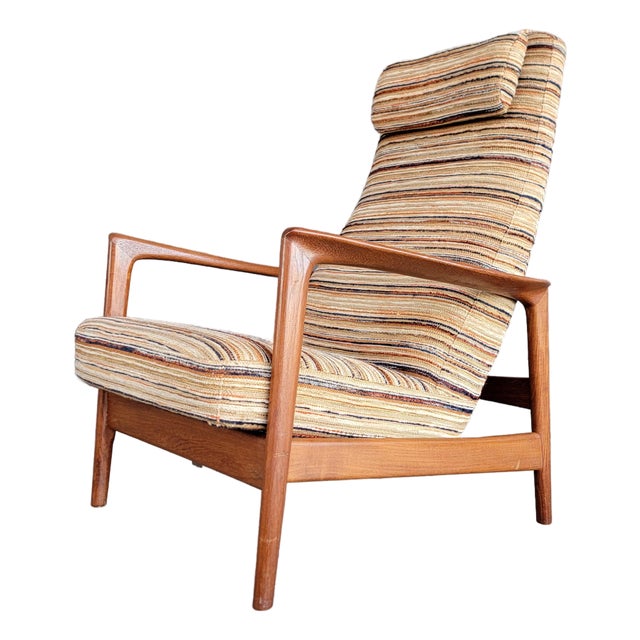 Folke Ohlsson for Dux Reclining Lounge Chair For Sale