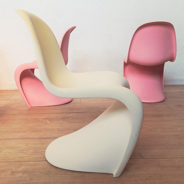 Pink Pink Junior Chair by Verner Panton for Vitra, 2000s For Sale - Image 8 of 11