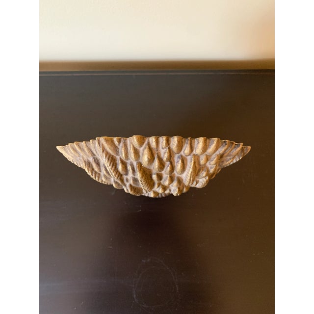 Metal Vintage Victorian-Style Cast Iron Wheat Sheaf Doorstop For Sale - Image 7 of 10