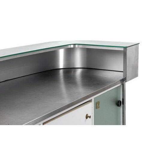 Silver Vintage Dry Bar, Italy, 1970s, Set of 2 For Sale - Image 8 of 15