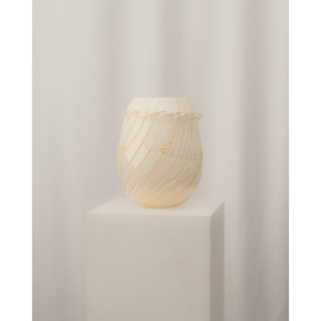 Murano Vase from Stefano Toso, 1980s For Sale - Image 4 of 4