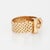 ​Retro Belt Buckle Ring Adjustable Size Band 14k Yellow Gold Vintage Jewelry, Size 8 For Sale - Image 4 of 7