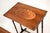 Wood Antique Edwardian Walnut Nesting Tables, 1900, Set of 3 For Sale - Image 7 of 10