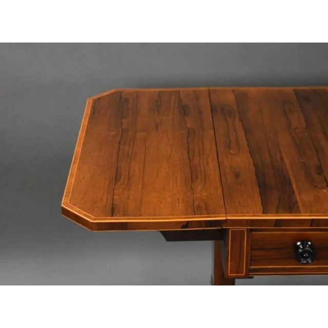 Regency Rosewood Side Table, 1820s For Sale - Image 9 of 12