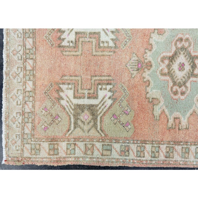 Turkish Mini Rug Oriental Hand Knotted Vintage Rug 1'9" x 3'2" #16895 Explore a curated collection of hallway runners,...