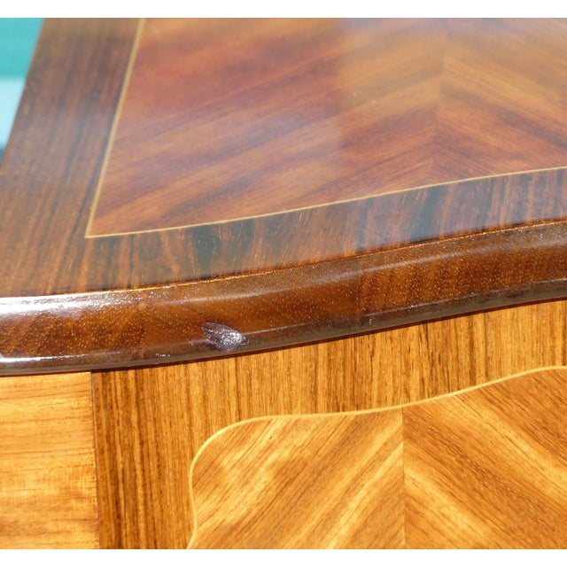 Baroque Style Chest of Drawers in Veneered Mahogany, 1960s For Sale - Image 13 of 14