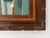“Cabin Fern" Green Abstract Art in Vintage Frame, Transitional Living Room Art by JTS For Sale In Minneapolis - Image 6 of 9