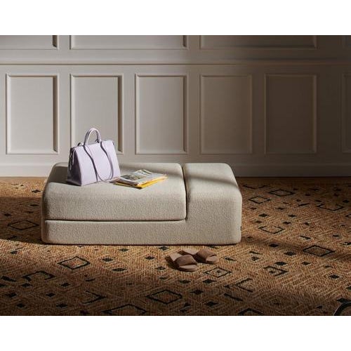 Textile Handwoven Barcode Version Jute Ténéré Rug from Cassina For Sale - Image 7 of 8