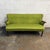 Vintage Danish Wingback Sofa With Teak Arms in the Manner of Kurt Olsen, Reupholstery Included For Sale - Image 11 of 13
