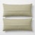 Striped Kilim Lumbar Pillow Cover 8'' X 20'' & 16'' X 17'' - Set of Two For Sale - Image 4 of 4