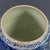 Asian 1950s Blue and White Porcelain Lidded Jar, Reserved Plum Branch Decoration For Sale - Image 3 of 9