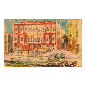 'The Doge's Palace, Venice' by Viva Flower Tapie, Oakland Museum, California Woman Artist