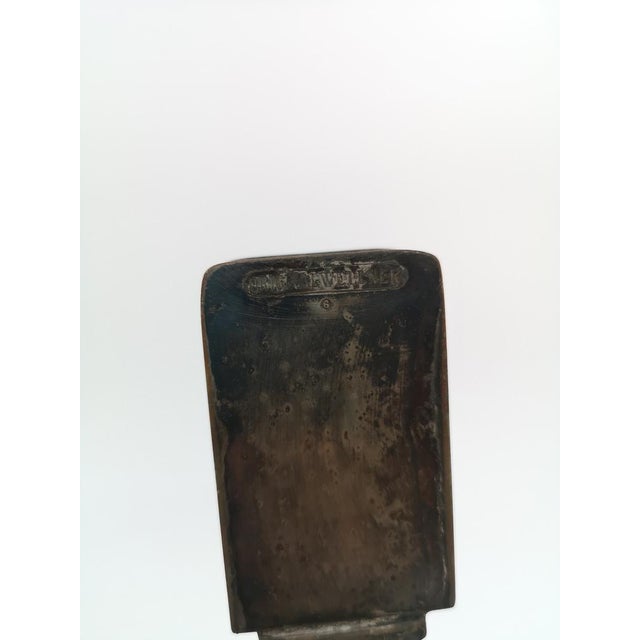 Ashtray with Match in Metal andl Silver from Wellner, 1950s, Set of 2 For Sale - Image 3 of 18