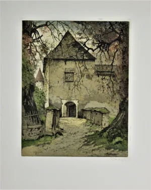 Josef Eidenberger, Diex, Carinthia, Austria, Circa 1950