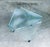 Triangolo coffee table, designed by rimadesio, in curved and beveled transparent glass. Italy, 1980s/1990s origin italy...