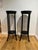 English Ebonised Wood Plant Stands, 1890s, Set of 2 For Sale - Image 4 of 5