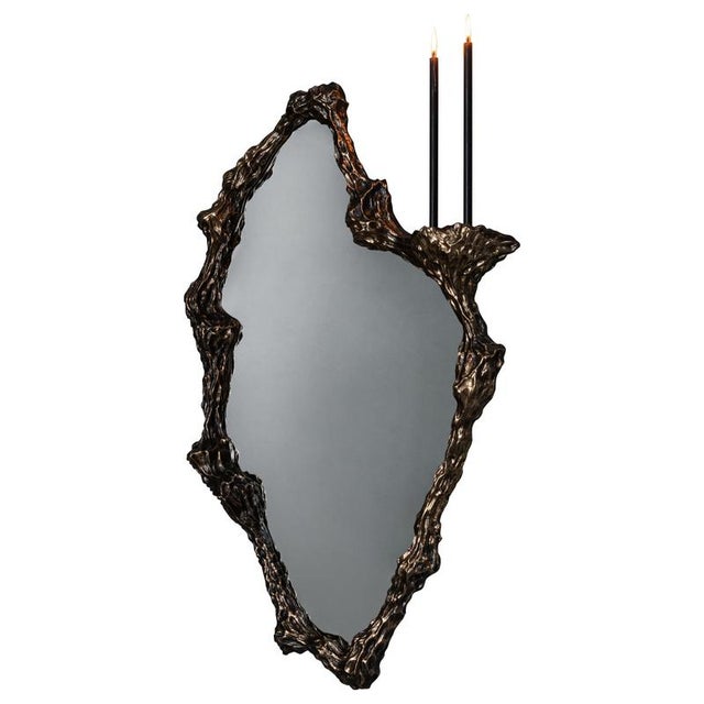 People IV Mirror in Stainless Steel by William Guillon For Sale - Image 11 of 11
