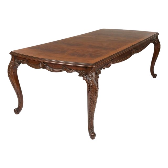 1990s Maitland-Smith Philadelphia Mahogany Dining Table For Sale