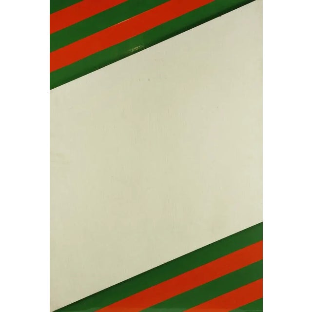 1970s Renato Livi, Untitled, 1971, Mixed Colored Enamel on Board For Sale - Image 5 of 5