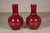 Vintage Chinese Oxblood Porcelain Vase with Long Neck and Baluster Form For Sale In New York - Image 6 of 16
