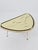 German Mid-Century Tripod Glass & Brass Coffee Table BY Ilse Möbel 1950s Made in Germany in the late 50s Condition: very...