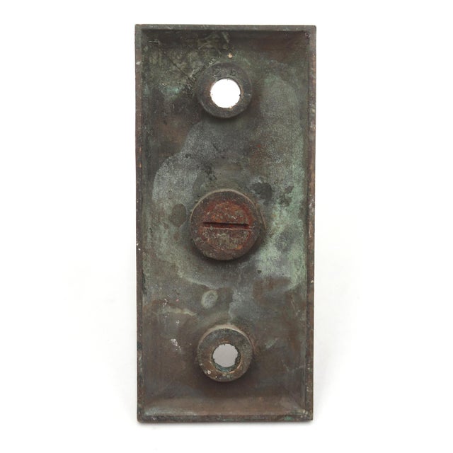 Reclaimed Bronze Stair Handrail Bracket For Sale - Image 6 of 6