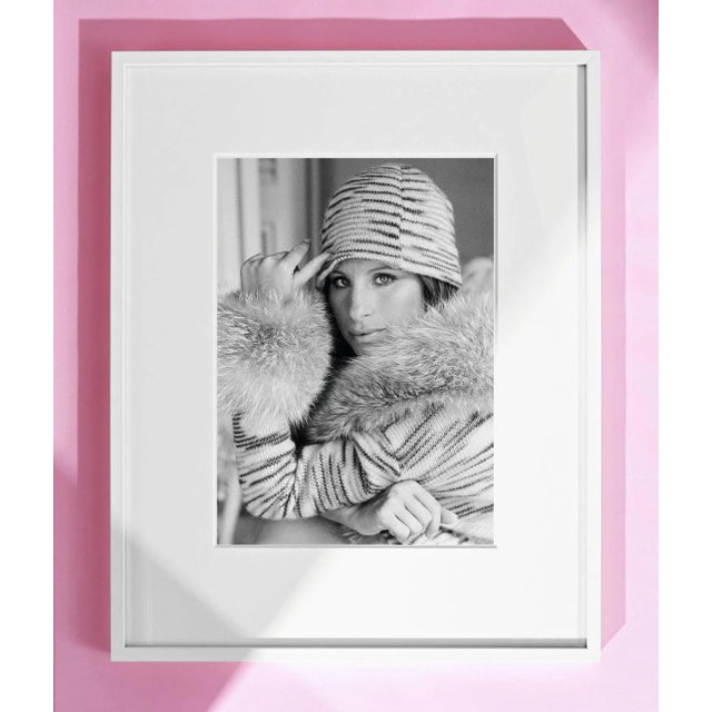 Contemporary Barbra Streisand, Art Edition No. 1–100, Steve Schapiro ‘Barbra for Harper’s Bazaar’ For Sale - Image 3 of 7