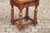 Wood Italian 1870s Walnut Side Table with Dentil Molding, Drawer and Turned Base For Sale - Image 7 of 11
