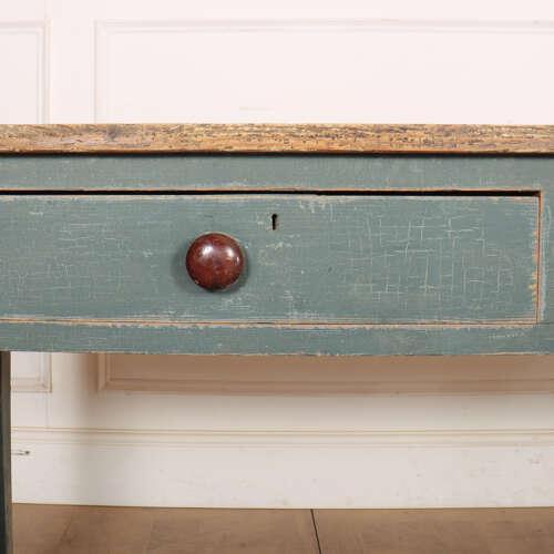 Wood Scottish Painted Console Table For Sale - Image 7 of 12
