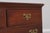 Ethan Allen Cherry Georgian Court Tall Chest on Chest For Sale - Image 10 of 15