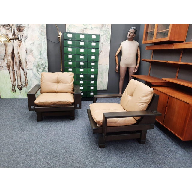 Mid-Century Modern Modell St. Moritz Lounge Chairs from Klaus Rausch Furniture Co, 1960s, Set of 2 For Sale - Image 3 of 17