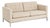 Vintage Florence Knoll Relaxed Two-Seater Sofa Neutral Ivory For Sale