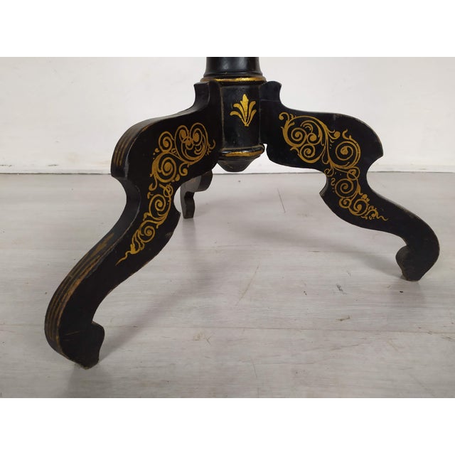 Napoleon III Flower Pedestal Table For Sale - Image 10 of 18