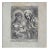 Jesus and Virgin Mary, Original Etching, Late 18th-Century For Sale