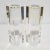 Mid Century Ritts Astrolite Lucite Acrylic Salt and Pepper Shakers For Sale - Image 10 of 10