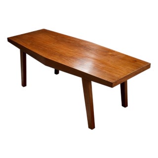 Vintage Coffee Table in Imbuia Wood, Brazil, 1950s For Sale