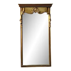Vintage Regency Gilt Swag Mirror